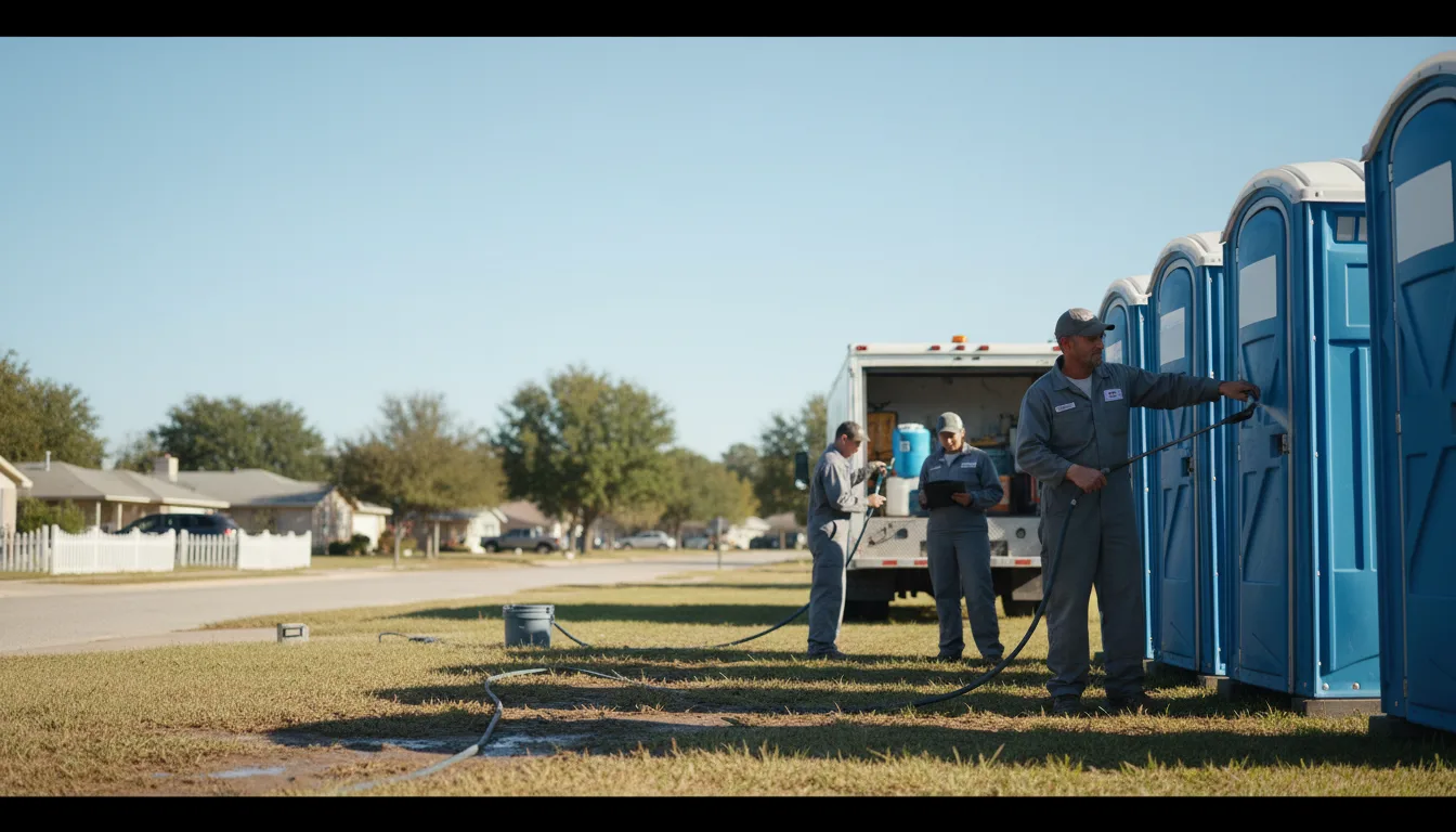 Long-Term Portable Toilet Rental in Carson, MS near me